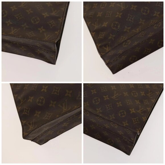 LOUIS VUITTON Monogram Sac Plat Hand Bag M51140 LV Auth yk17966 - Picture 16 of 16